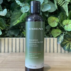Shampoo Reconstructor Zarena – Extrato de Mel e Manteiga de Karité